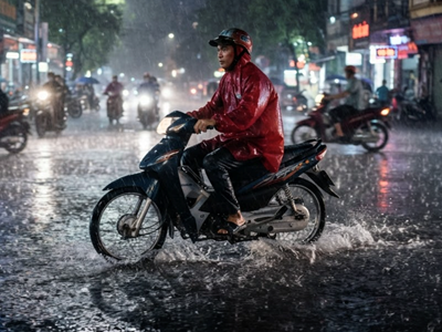 Thời tiết hôm nay 13.9: Đà Nẵng mưa to đến rất to