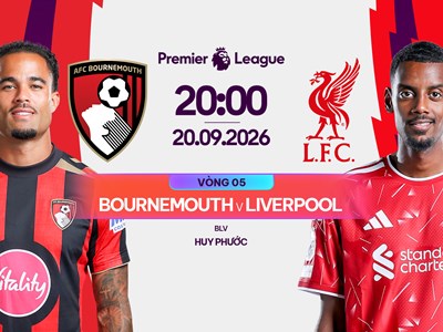 Link xem trực tiếp Bournemouth vs Liverpool, 20h00 ngày 20.9 - Ngoại hạng Anh 
