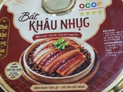 Lạng Sơn chỉ đạo xác minh phản ánh về sản phẩm khâu nhục đóng hộp