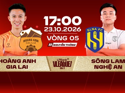 Nhận định trận đấu HAGL vs SLNA, 17h00 ngày 23.10: Phố Núi khó ngăn mạch bất bại