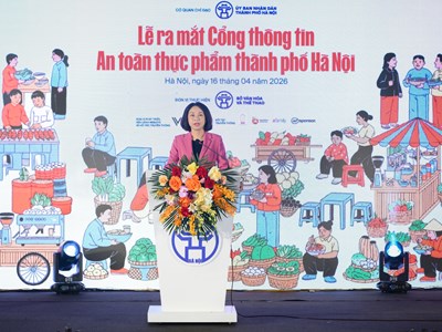 Hà Nội ra mắt Cổng thông tin an toàn thực phẩm