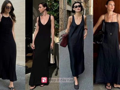 Mặc một chiếc váy đen là đủ để bạn trông như bước ra từ giới “old money”