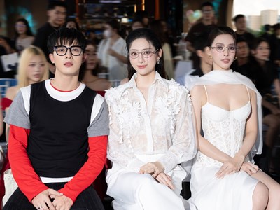 Tiểu Vy, Lương Thùy Linh hội ngộ cùng Trần Ngọc Vàng tại sự kiện 