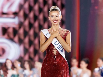 Người đẹp Mỹ đăng quang Miss Cosmo 2025