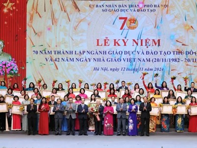 32 cá nhân được đề nghị danh hiệu cao quý “Nhà giáo ưu tú”