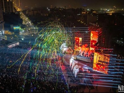 Hà Nội phân luồng giao thông phục vụ chương trình 'Hòa nhạc ánh sáng - Chào năm mới 2026'