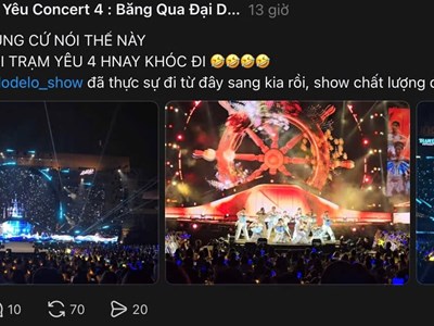 Khán giả chia sẻ cảm xúc sau Concert “Trạm Yêu 4“