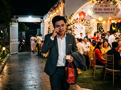 Tôi không biết từ bao giờ, những đám cưới trở thành một cuộc chạy đua thời gian