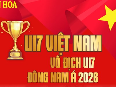 U17 Việt Nam lập kỷ lục lần thứ 4 vô địch Đông Nam Á