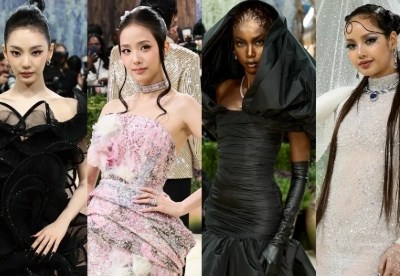 Blackpink và “cơn sóng” điêu khắc cơ thể làm chủ thảm xanh Met Gala 2026