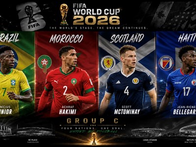 Lịch thi đấu Bảng C World Cup 2026: Vũ điệu Samba hứa hẹn dẫn đầu cuộc đua