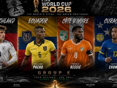 Lịch thi đấu Bảng E World Cup 2026: “Cỗ xe tăng” Đức thiếu vắng trụ cột