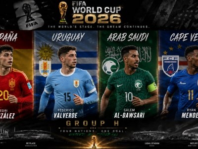 Lịch thi đấu bảng H World Cup 2026: Đương kim vô địch Euro trên con đường tới World Cup
