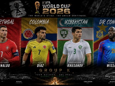 Lịch thi đấu Bảng K World Cup 2026: Giấc mơ World Cup của Ronaldo