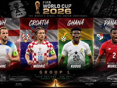 Lịch thi đấu Bảng L World Cup 2026: “Tam Sư” hứa hẹn dẫn đầu