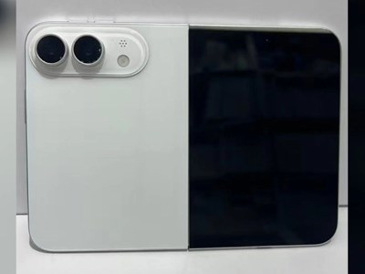iPhone gập lộ diện: Khung titan mỏng kỷ lục, duy nhất màu trắng