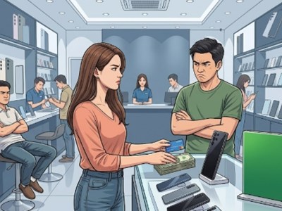 Từ chối mua điện thoại mới, tôi biết mình chỉ là “cây ATM” của bạn trai