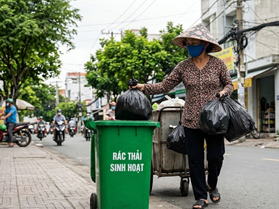 TP.HCM tính phí rác theo kg từ 1.9 nếu phân loại đúng