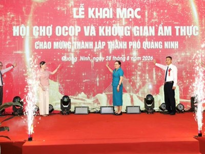 Quảng Ninh: Khai mạc Hội chợ OCOP với 200 gian hàng