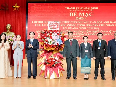 Quảng Ninh - Luông Pha Băng (Lào): Hợp tác đào tạo, phát triển nguồn nhân lực 