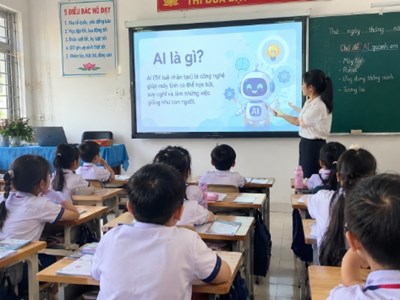 Hà Nội dạy AI cho học sinh từ lớp 1