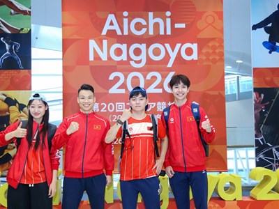 Đoàn Thể thao Việt Nam sẵn sàng tranh tài tại ASIAD 20