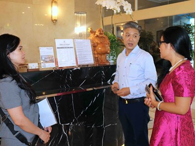 Giám sát “Khách sạn tiêu biểu không thuốc lá” tại Đà Nẵng