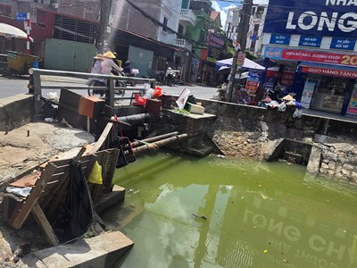 Hải Phòng: Ô nhiễm mương Hồ Sen, nguyên nhân do đâu, khi nào xử lý dứt điểm?
