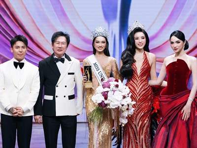 Người mẫu Quỳnh Anh đăng quang Miss Universe Vietnam 2026