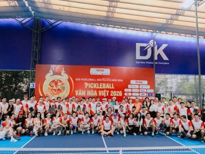 Dấu ấn Diamond Communication tại Giải “Pickleball Văn Hoá Việt 2026”