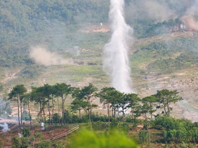 Quảng Ninh: Diễn tập thực binh bắn đạn thật