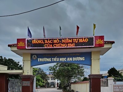 Thông tin ban đầu vụ việc một học sinh lớp 1 tử vong tại Trường tiểu học An Dương