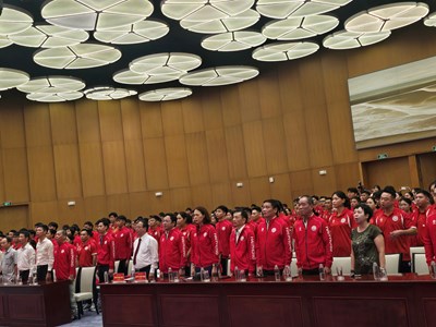 Đoàn thể thao Hải Phòng quyết tâm giành nhiều huy chương