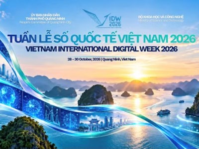 Tuần lễ Số quốc tế Việt Nam 2026 diễn ra tại Quảng Ninh từ ngày 28 đến 30.10