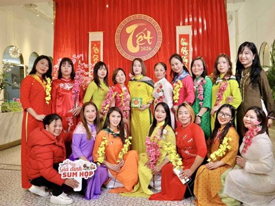 Cộng đồng người Việt Nam tại Trùng Khánh, Tứ Xuyên vui đón “Xuân Quê hương 2026”