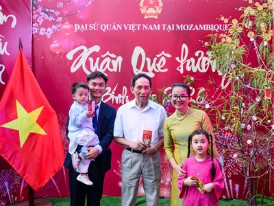 Tưng bừng chào đón Tết Nguyên đán Bính Ngọ 2026 tại Mozambique