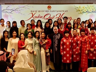 Cộng đồng người Việt tại Kuwait ấm áp đón Xuân Quê hương 2026
