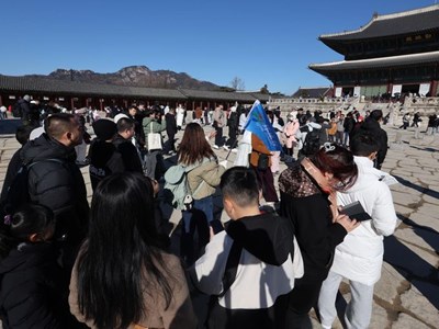 Hàn Quốc đón 190.000 lượt khách Trung Quốc trong dịp Tết Nguyên đán