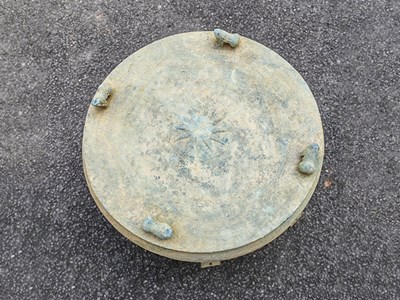 Trung Quốc: Phát hiện trống đồng cổ 2.000 năm tuổi thời Đông Hán