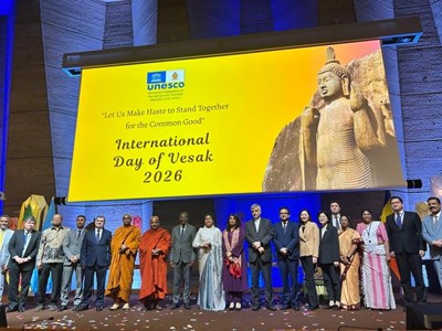 Phái đoàn Việt Nam phối hợp cùng các nước tổ chức Lễ Kỷ niệm Ngày quốc tế Vesak 2026 tại UNESCO