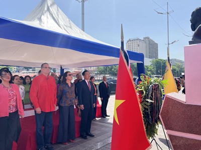 Venezuela tổ chức trọng thể Lễ kỷ niệm 136 năm ngày sinh Chủ tịch Hồ Chí Minh