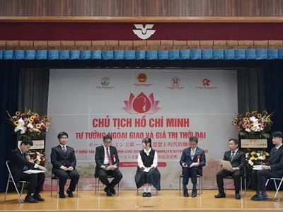 Lan tỏa hình ảnh Chủ tịch Hồ Chí Minh tới cộng đồng người Việt và bạn bè Nhật Bản