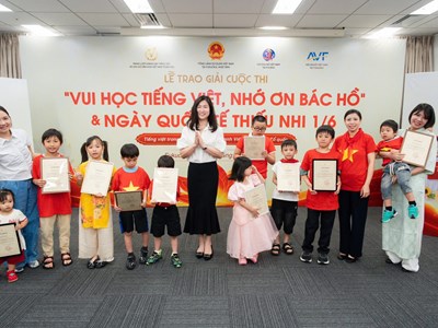 Ngày hội tiếng Việt của thiếu nhi Việt Nam tại Fukuoka