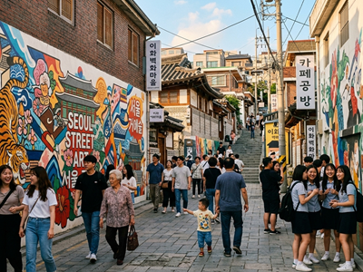 Seoul đưa nghệ thuật đường phố đến gần hơn với người dân