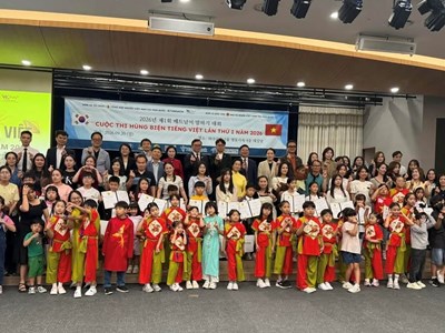 Lan tỏa tình yêu tiếng Việt trong cộng đồng người Việt tại Hàn Quốc