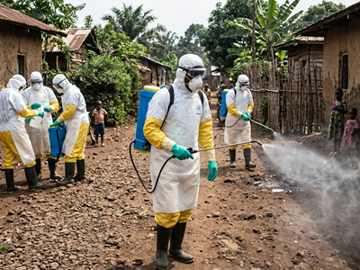 Dịch Ebola tại CHDC Congo vượt 10.000 ca mắc, nguy cơ lây lan gia tăng