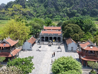 Đền Thái Vi - “Chứng nhân” lịch sử, văn hoá giữa núi rừng Tràng An