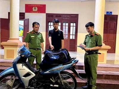 Tóm gọn đối tượng lợi dụng mưa bão trộm cắp tài sản