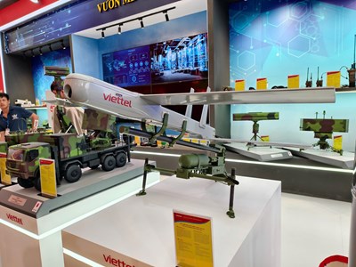 Khám phá khí tài Viettel tại Triển lãm Thành tựu đất nước 80 năm