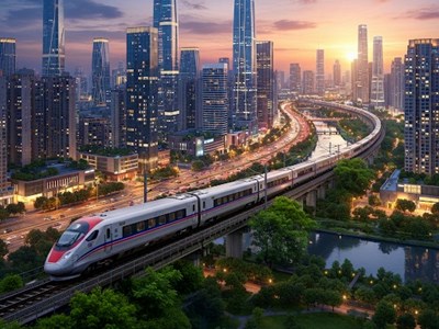 Ga đường sắt tốc độ cao tại Ninh Bình có quy mô 3.420ha